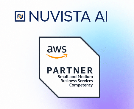 NuVista AI Achieves AWS SMB Competency, Strengthening Its Mission to Accelerate AI-Driven Transformation for Startups and SMBs